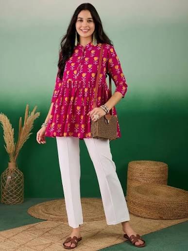 Western Wear Short Tops for Casual